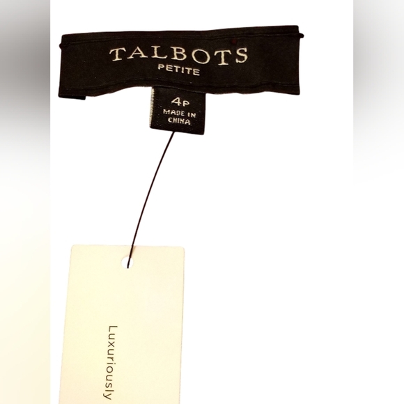 Talbot's Petite - NWT Ladies Fascia PeaCoat, 4-P, Double-Faced, Wool & Nylon,... - Picture 9 of 11